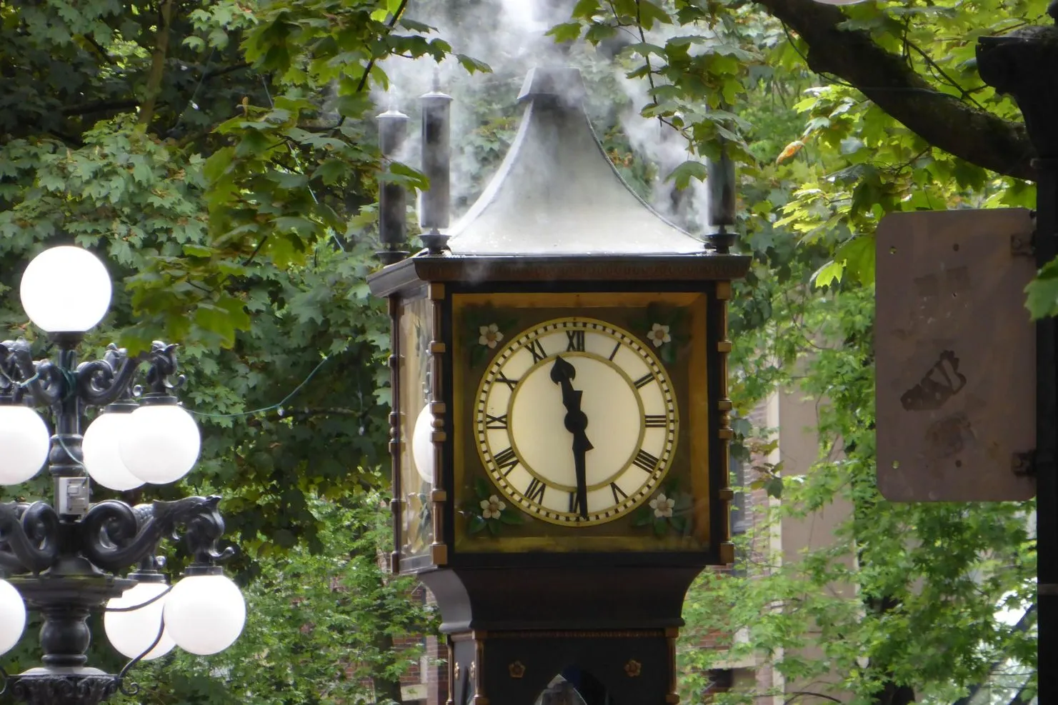 Rellotge de vapor de Gastown, Vancouver